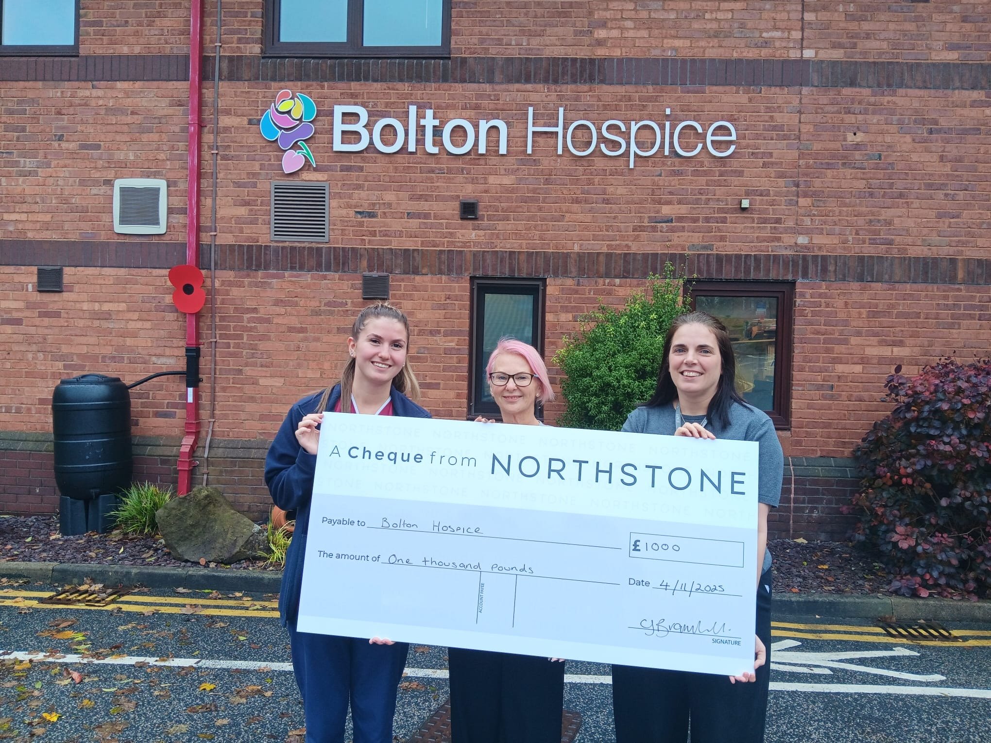 Making a Difference in Our Communities: Supporting Brazley Community Centre and Bolton Hospice